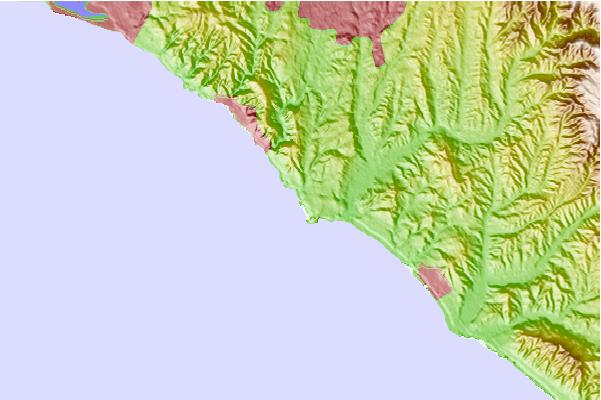 Surf spots located close to Salt Creek Middles