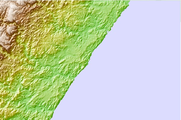 Surf spots located close to Salt Rock