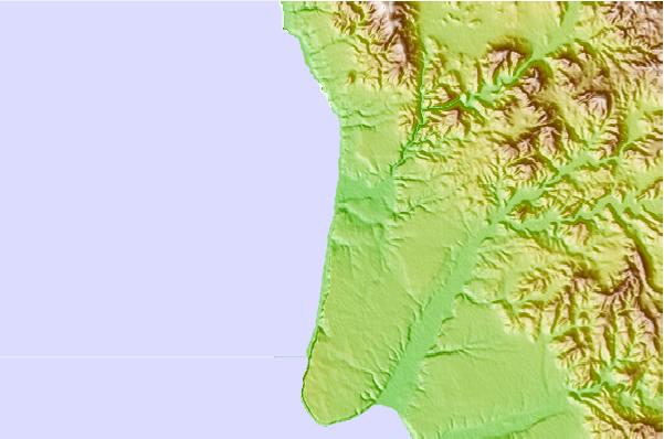 Surf spots located close to San Antonio Del Mar