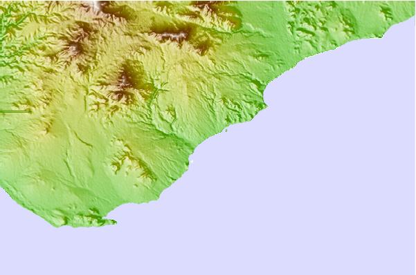 Surf spots located close to San Jose Rivermouth
