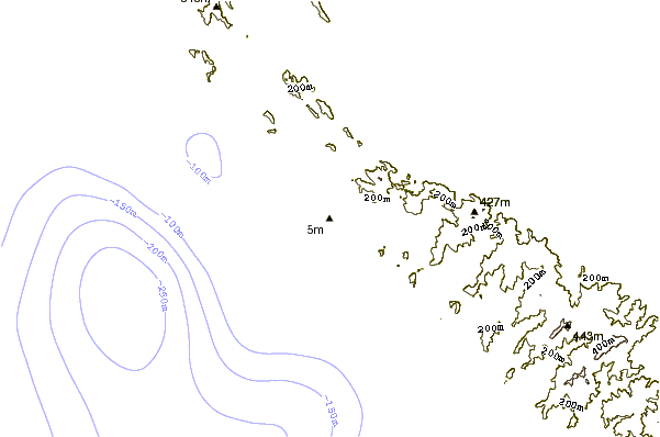 Shoreline around San Juan del Sur