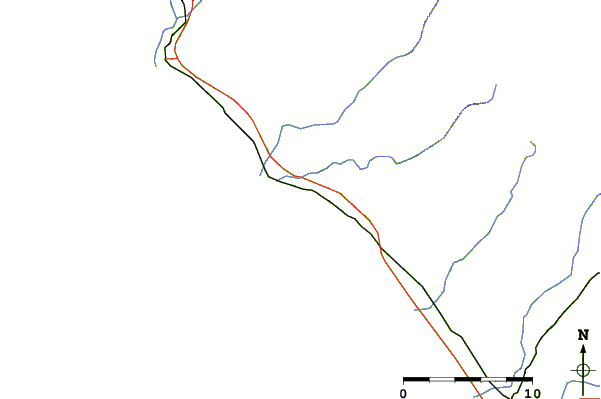 Roads and rivers around San Onofre