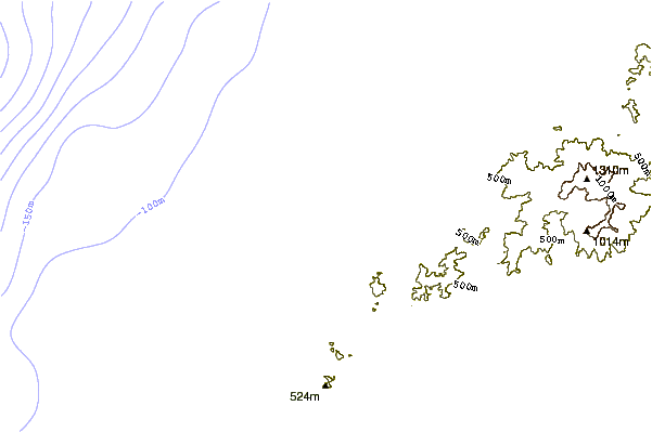 Shoreline around San Pancho (San Francisco)