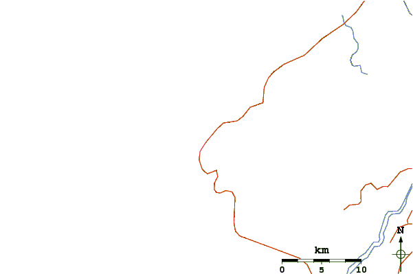 Roads and rivers around San Pancho (San Francisco)