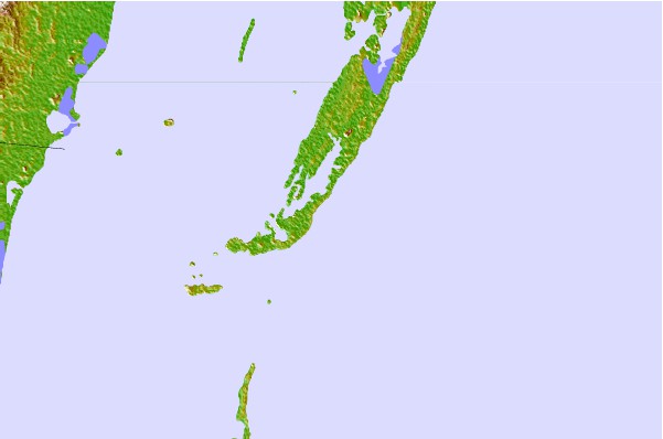 Surf spots located close to San Pedro South Reef Pass