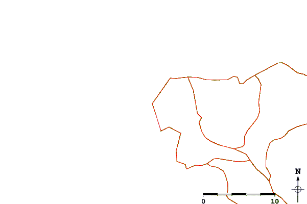 Roads and rivers around San Stefano (Corfu)