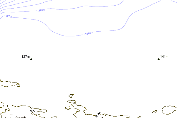 Shoreline around San Vicente