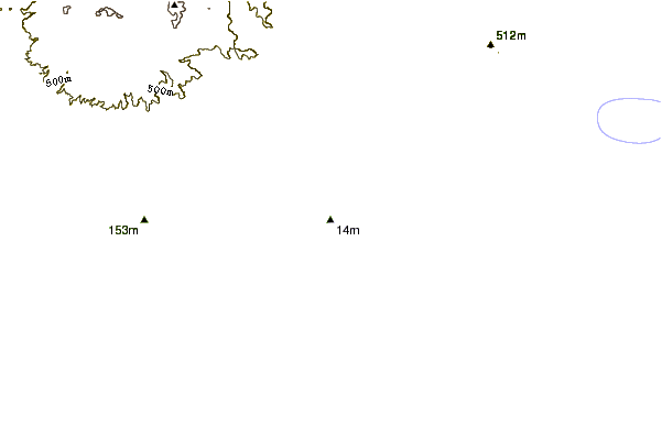 Shoreline around San Carlos Point