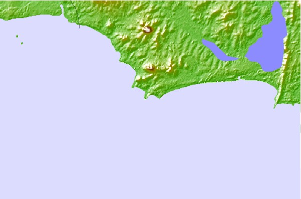 Surf breaks located close to San Francisco