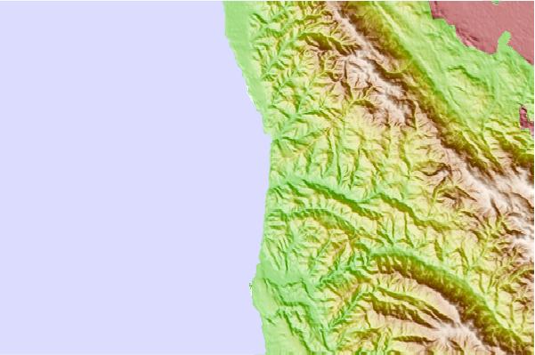 Surf breaks located close to San Gregorio State Beach