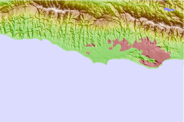 Surf spots located close to Sand Beach