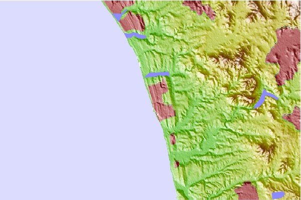 Surf spots located close to Sandbox