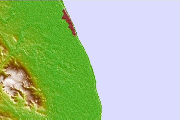 Surf spots located close to Sandilands