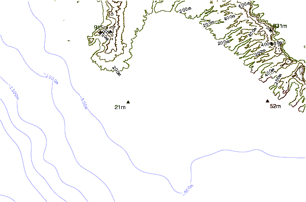 Shoreline around Sandtracks