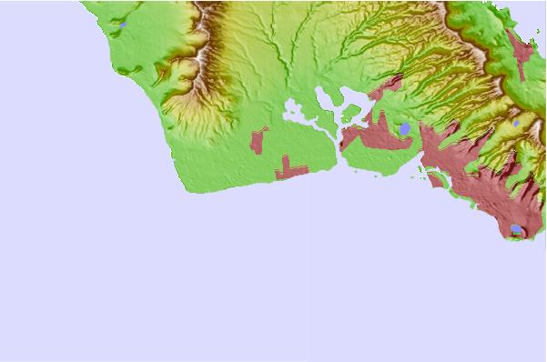 Surf spots located close to Sandtracks