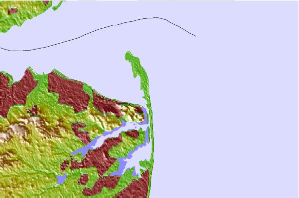 Surf spots located close to Sandy Hook/The Cove