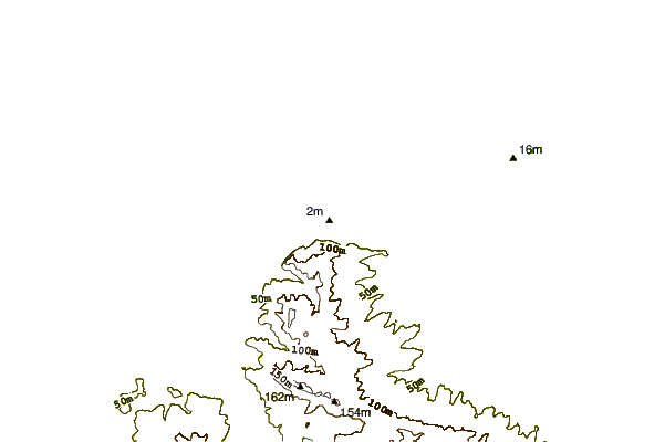 Shoreline around Sangatte