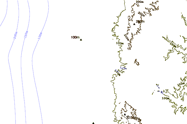 Shoreline around Sanguessuga