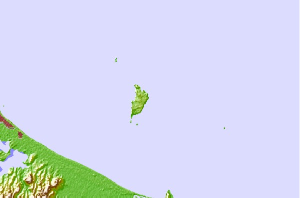 Surf spots located close to Motiti Island - Kaiwakawaka ree