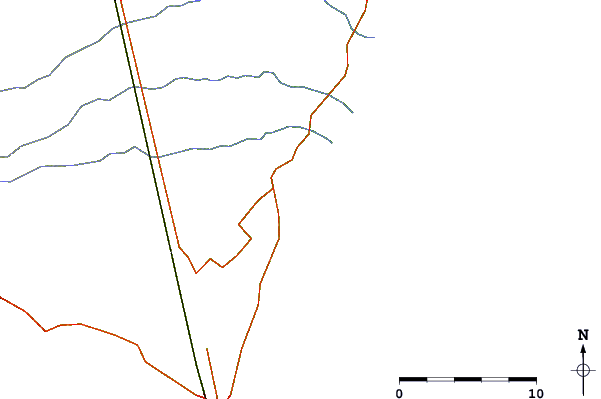 Roads and rivers around Santa Clara del Mar