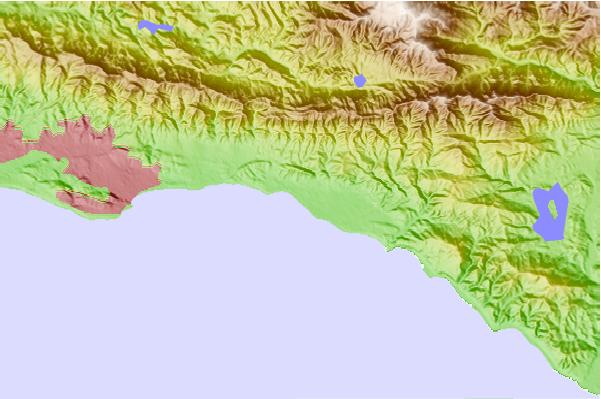 Surf spots located close to Santa Clause