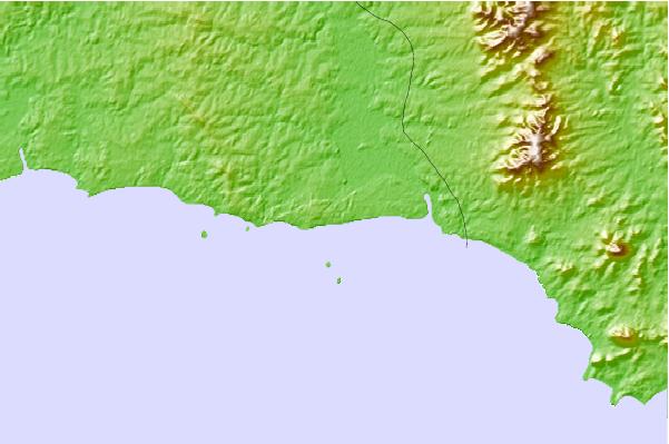 Surf spots located close to Santa Lucia del Este