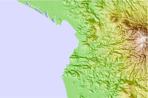 Surf breaks located close to Santa Cruz