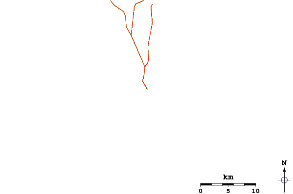 Roads and rivers around Santa Maria