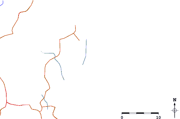 Roads and rivers around Santinho