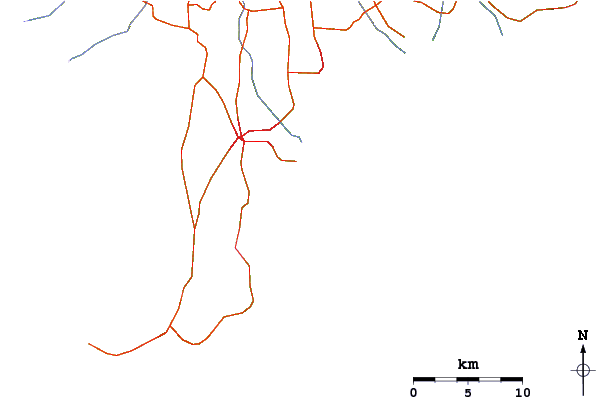 Roads and rivers around Sanur - Grand Hyatt
