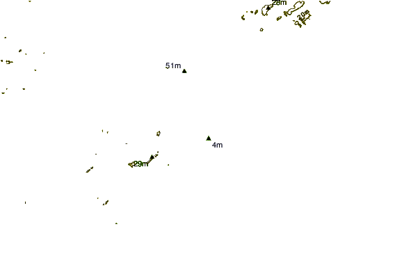 Shoreline around Sao Jose do Norte