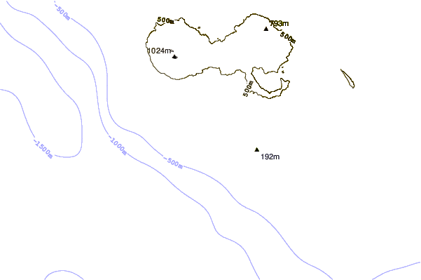 Shoreline around Terceira - Sao Mateus da Calherta