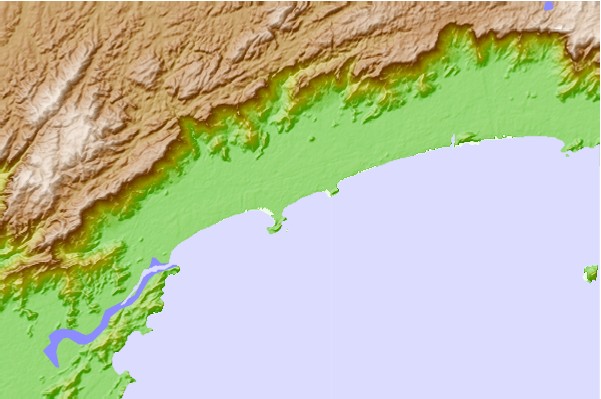 Surf breaks located close to Sao Lourenco
