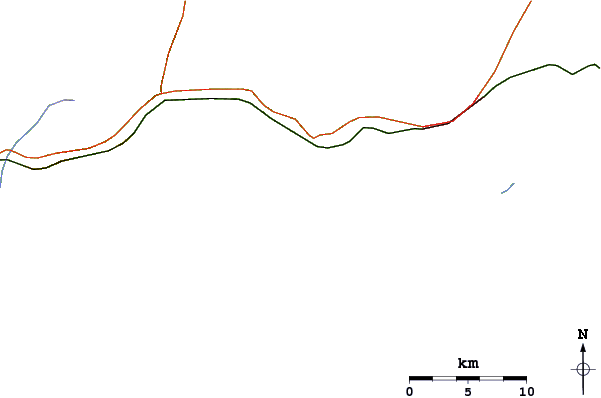 Roads and rivers around Saquarema