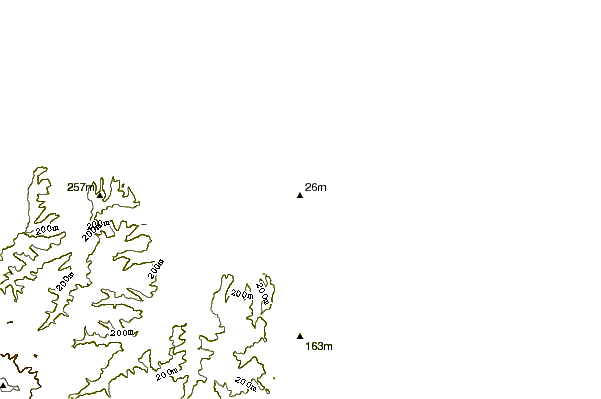 Shoreline around Saraceno