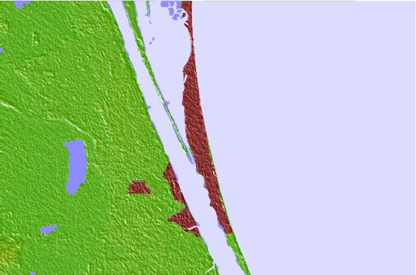 Surf breaks located close to Satellite Beach/RCs