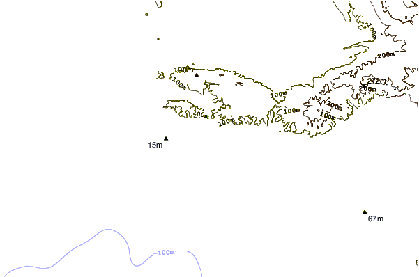 Shoreline around Sausset les Pins