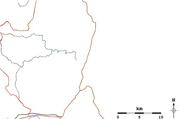 Roads and rivers around Scamander Rivermouth