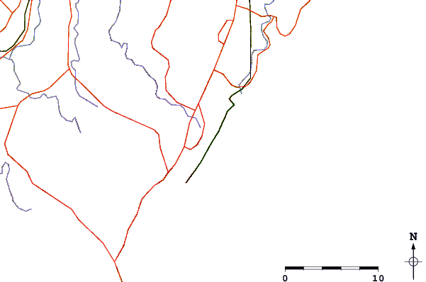 Roads and rivers around Scarborough Beach