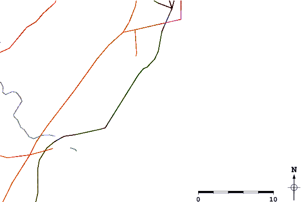 Roads and rivers around Scarborough Beach