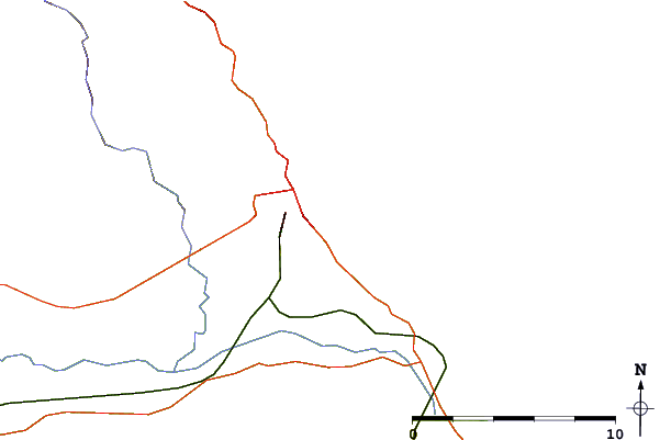 Roads and rivers around Scarborough South Bay