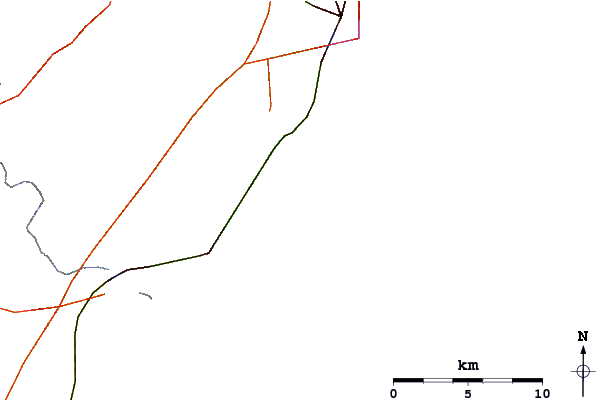 Roads and rivers around Scarborough Beach
