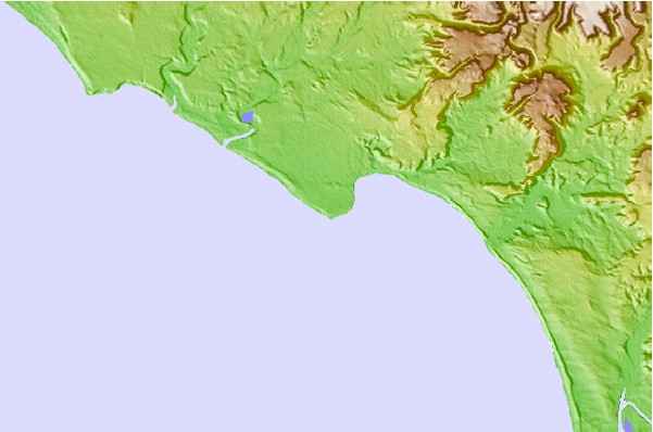 Surf spots located close to Scorpion Bay (San Juanico)