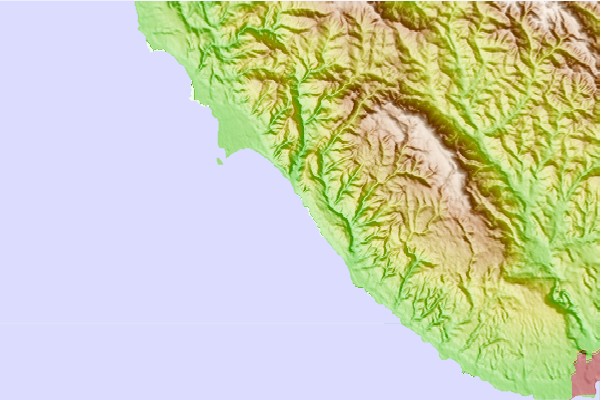 Surf breaks located close to Scott Creek-Beach