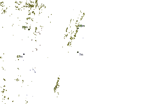Shoreline around Sea Island