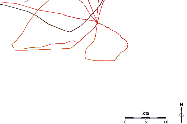 Roads and rivers around Sea Vista