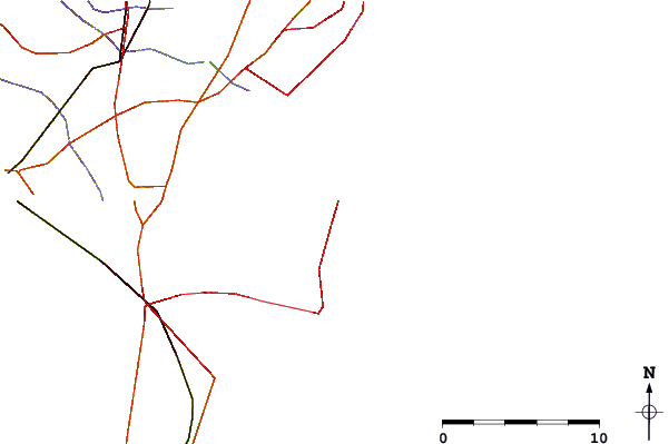 Roads and rivers around Seacrest Drive