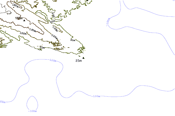 Shoreline around Seal Point