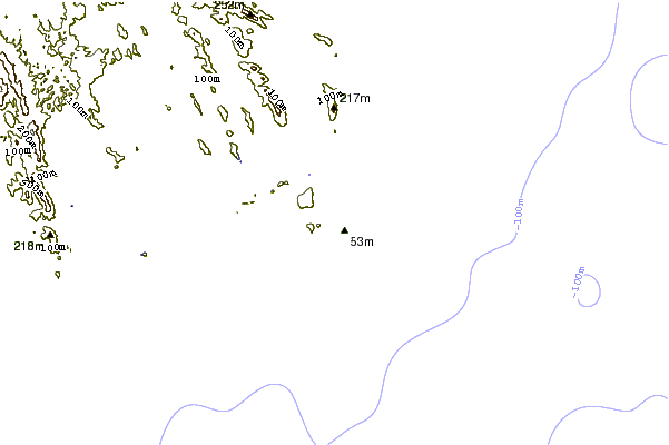 Shoreline around Seal Rocks