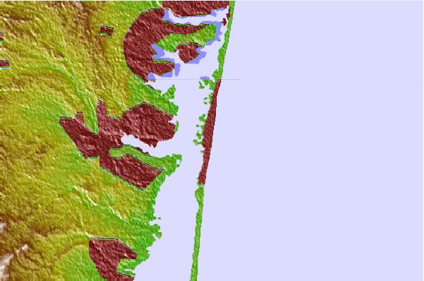 Surf spots located close to Seaside Heights/Casino Pier
